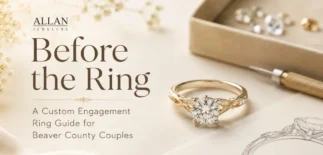 Before the Ring: A Custom Engagement Ring Guide for Beaver County Couples