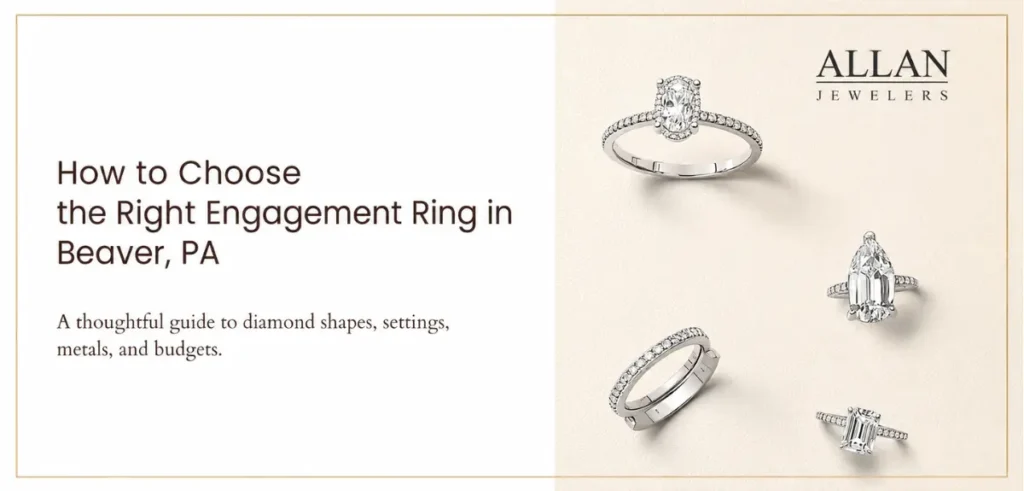 How to Choose the Right Engagement Ring in Beaver, PA