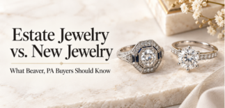 Estate Jewelry vs. New Jewelry: What Beaver, PA Buyers Should Know
